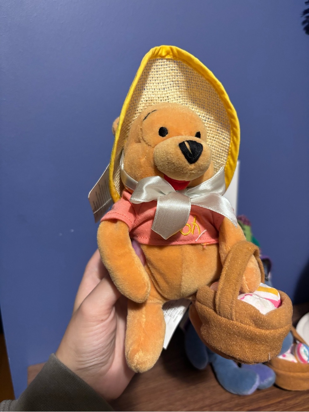 Easter Bonnet Winnie the Pooh and Eeyore Disney Store - Picture 2 of 13